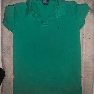 Green Ralph Lauren Polo shirt